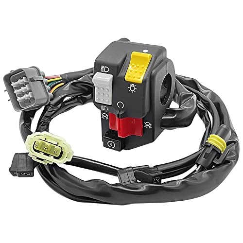 Handlebar Control Switch Start Kill Stop Headlight Button for Honda Foreman