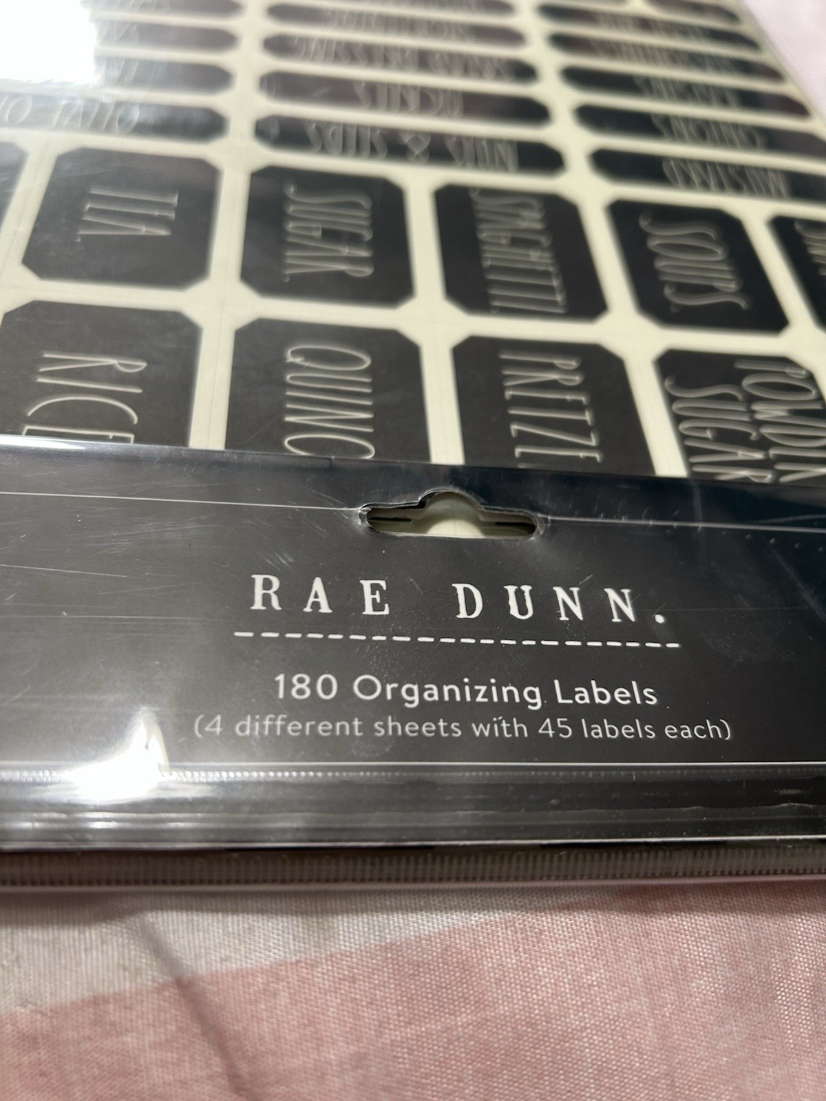 Rae Dunn 280 Organizing Household Labels Stickers Labels NWT