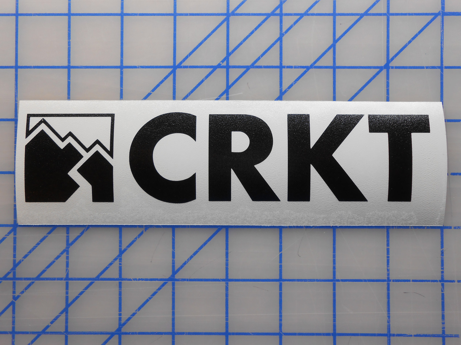 CRKT Decal Sticker 5.5″ 7.5″ 11″ Knife M16 Drifter Ripple Minimalist Hissatsu
