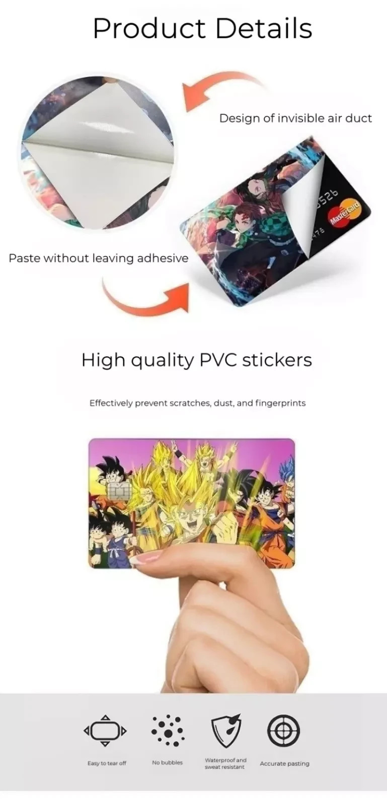 2-Pack Sci-Fi Robot Circuit Credit Card Skin Sticker | Debit Card Decal Cover W