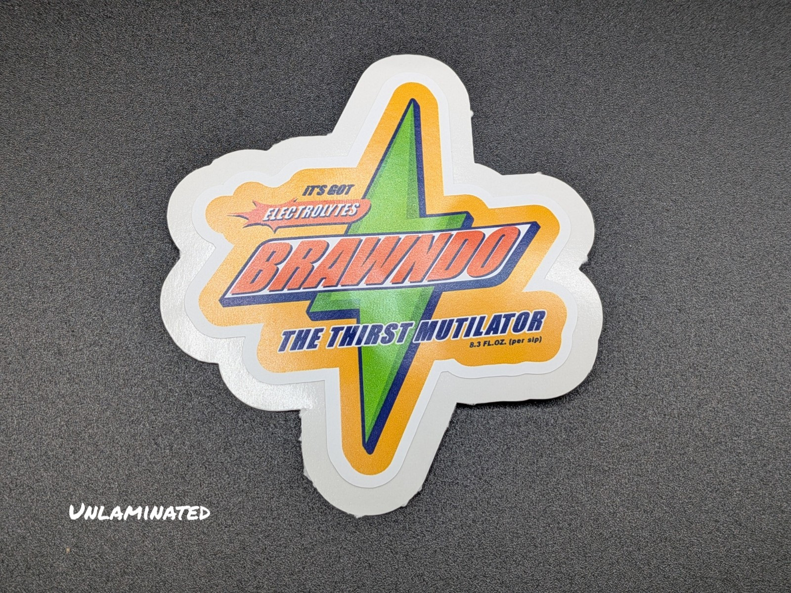 Brawndo logo Idiocracy Quote – Funny Vinyl