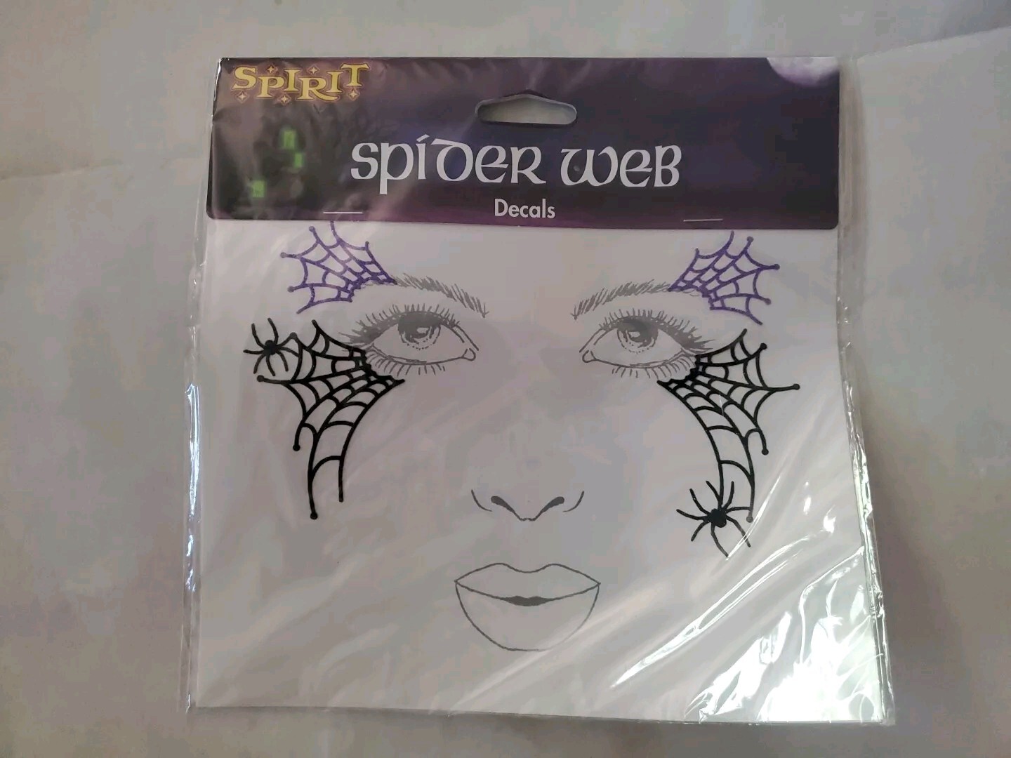 Spirit Spider Web Face Decals