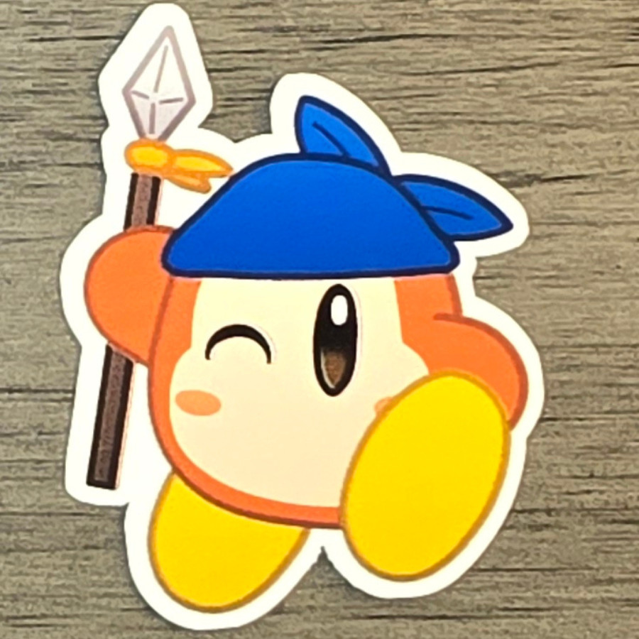 Custom Made Kirby Character Stickers (SELECT WHAT YOU’D LIKE)