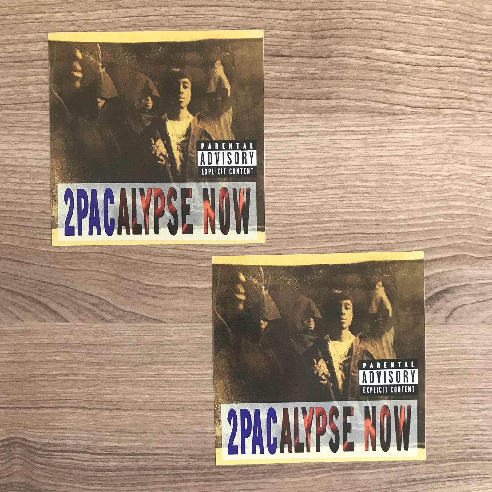 2pac Tupac Shakur 2pacalypse Now Album Cover 4″ Wide Vinyl Sticker – BOGO