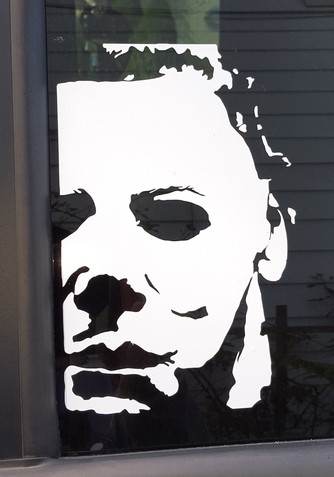 Halloween Michael Myers 12″ tall Vinyl Decal Horror Jason Freddy