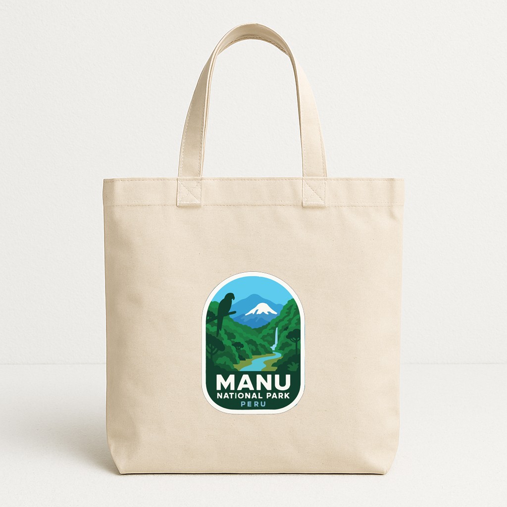 Manu Peru Iron On Heat Transfer Vinyl HTV Die-Cut World National Parks