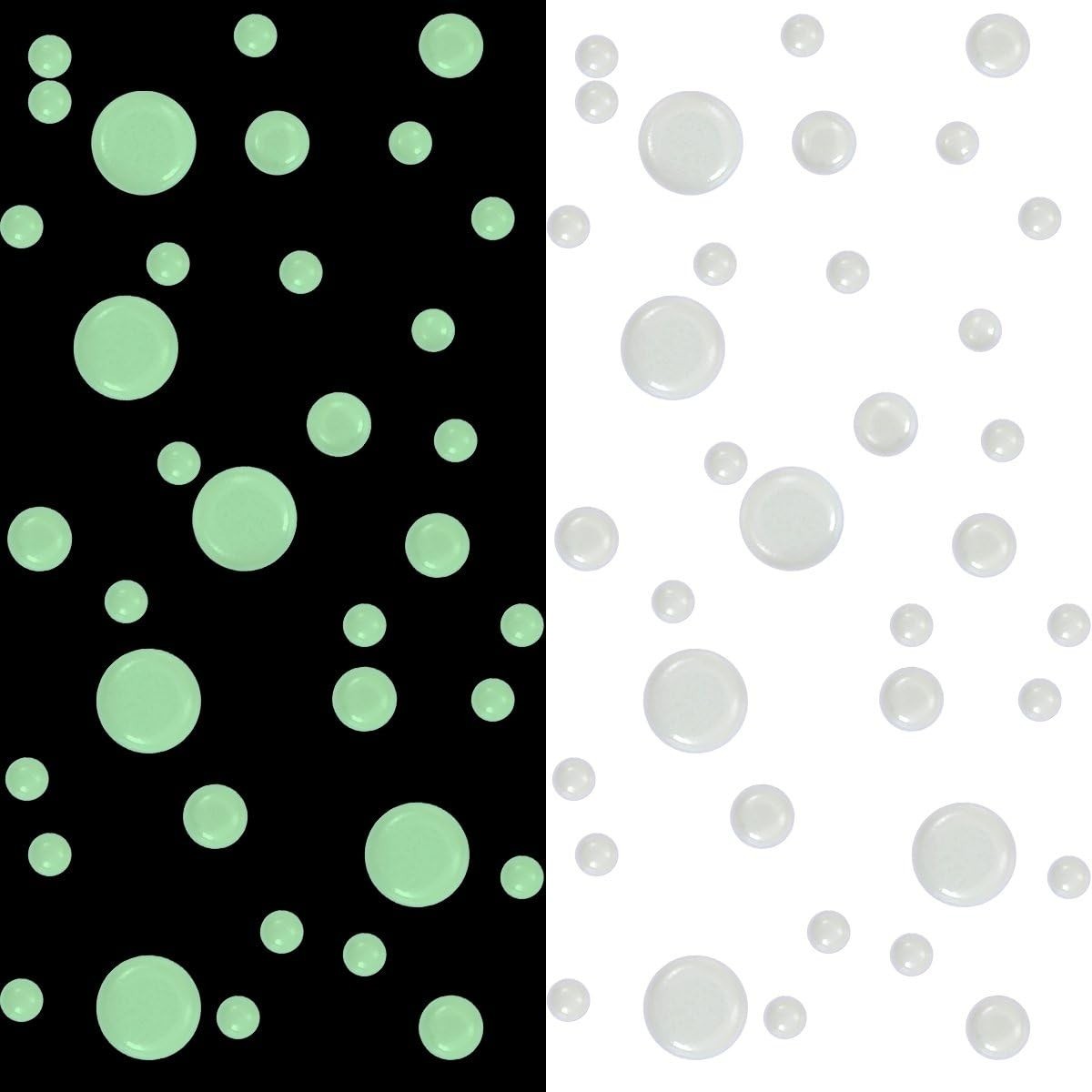 Realistic 3D Domed Glow Stars, 606 Dots, Starry Sky Decor