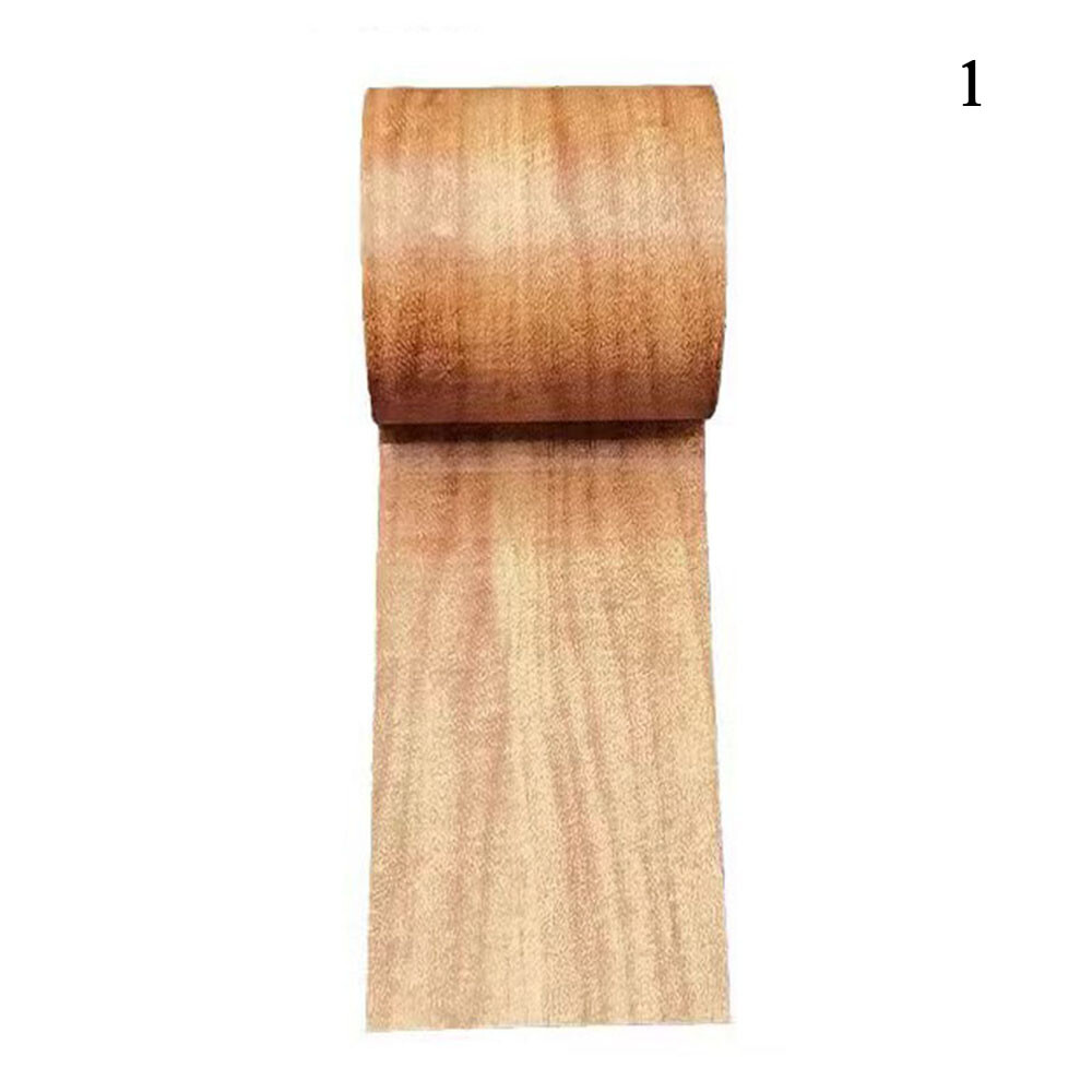 5M/Roll Wood Grain Repair Adhensive Duct Tape Floor Skirting Line Sticker ~