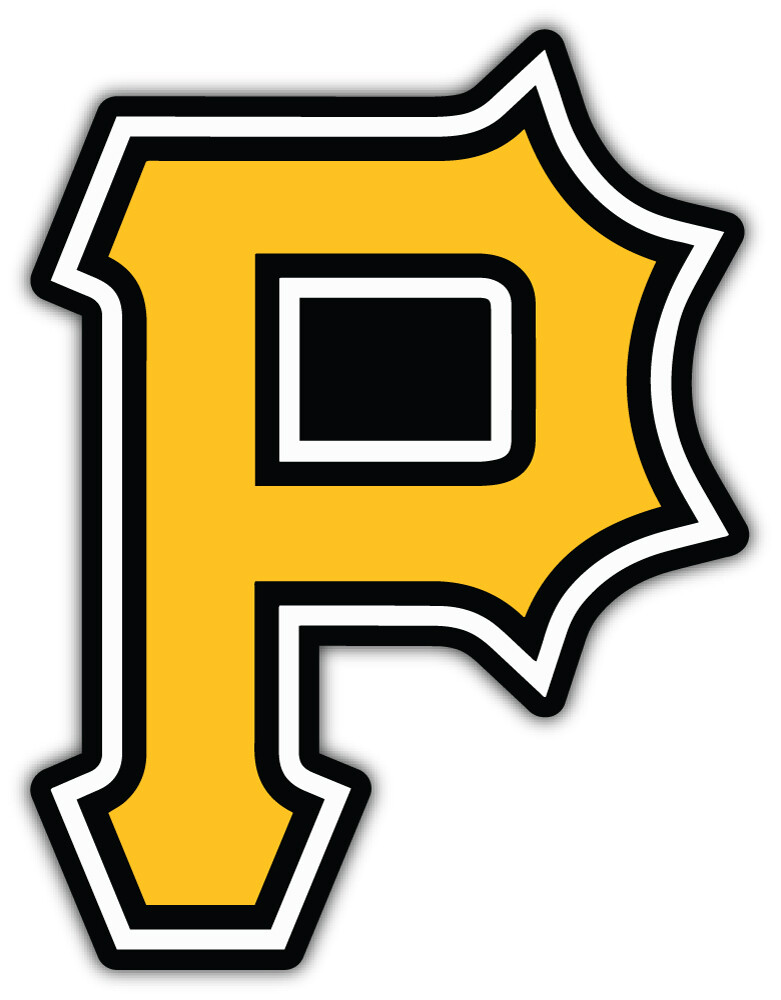 Pittsburgh Pirates MLB Baseball Sport Logo Car Bumper Sticker Decal “SIZES”