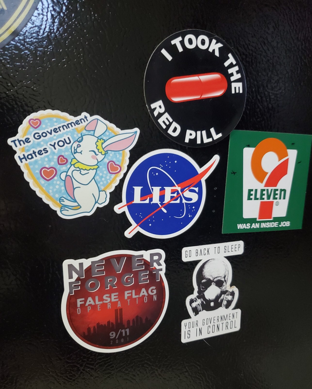 NASA MOON HOAX Magnets 🧲 VARIETY PACK Kitchen Magnets (6) 9/11 Red Pill