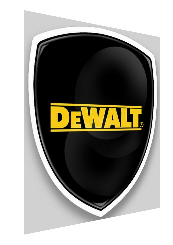 DeWalt Tools Vinyl Sticker Sign Decal Tool Box Garage Car Cup Lap Top 3 Sizes