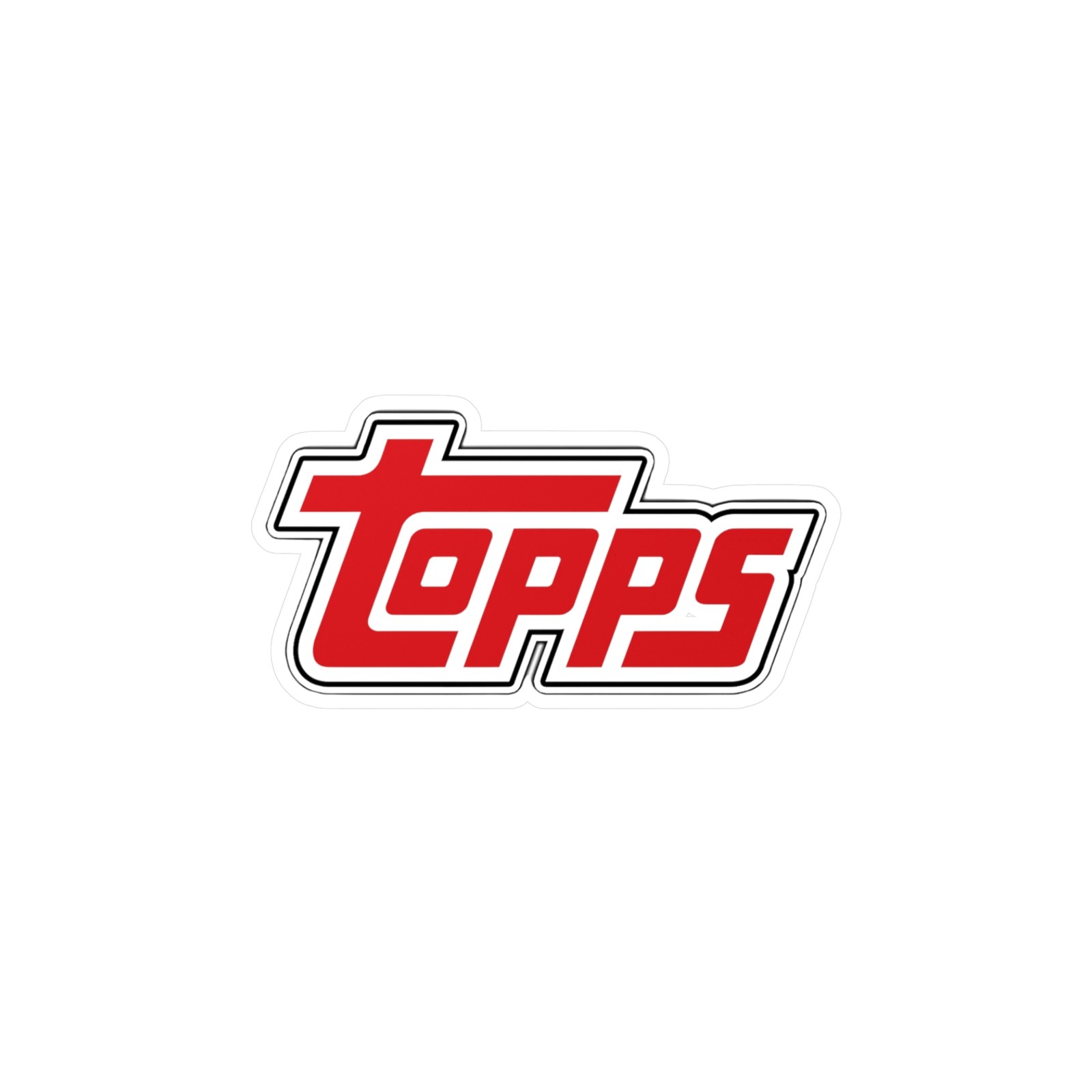 Topps Logo Kiss-Cut Vinyl Decals for Personalizing, Car Stickers, Home Decor