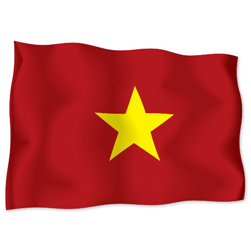 VIETNAM Flag car bumper sticker decal 6″ x 4″