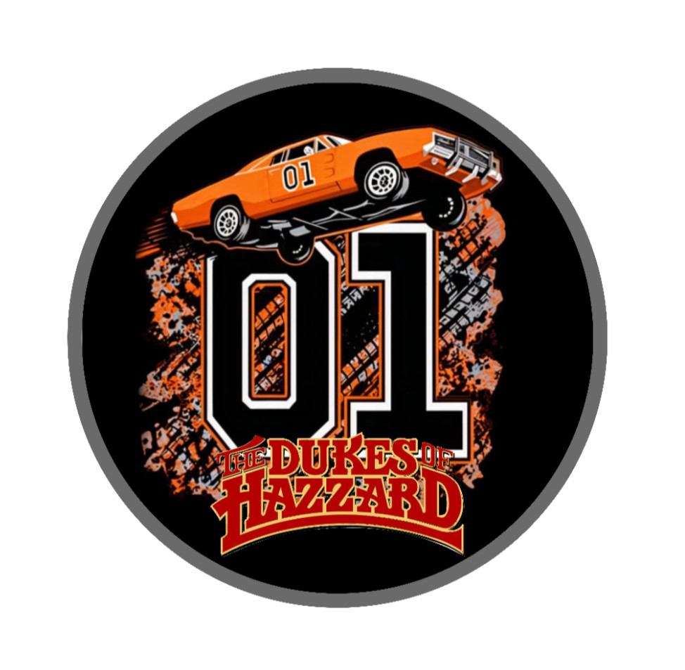 Dukes of Hazzard’s “General 01″ – 4” Handmade Vinyl Decal Truck Cooler Decor 26