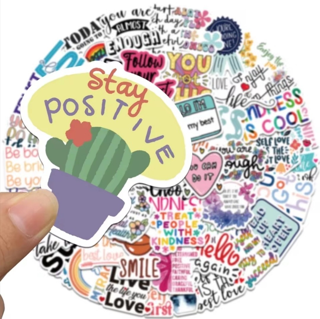 20 PCS Inspirational Motivational Quotes Sayings Stickers BRAND NEW