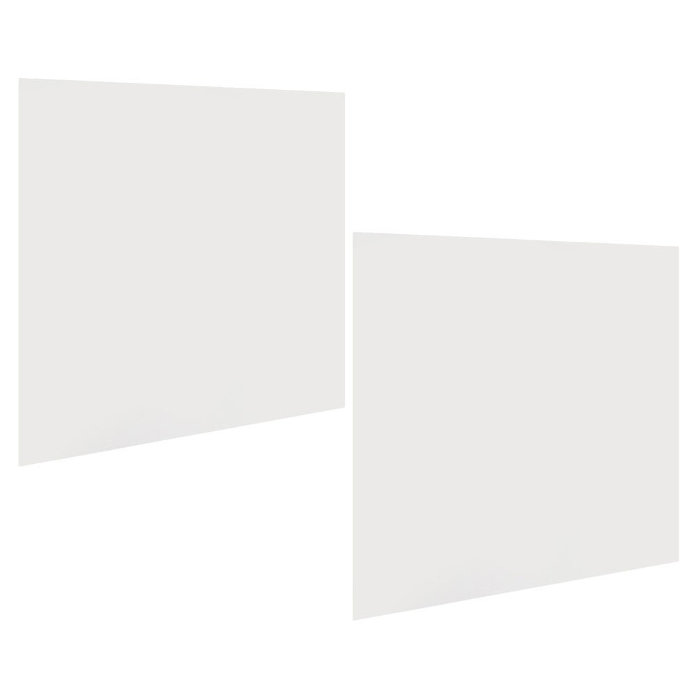 2 Rolls Large Whiteboard for Wall Dry Erase Stickers Labels Fridge Magnetic
