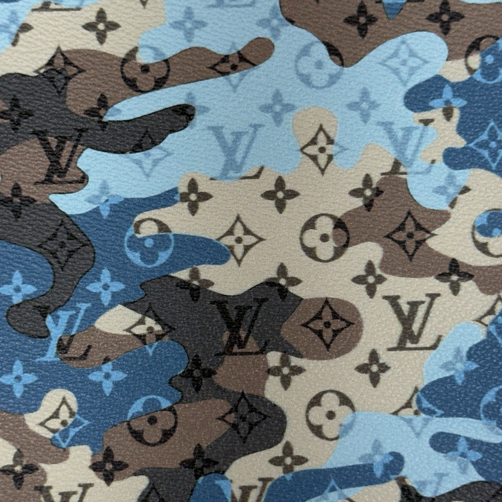 LV Camouflage Monogram Vinyl for Crafting Classic Size piece 12″ X 12″
