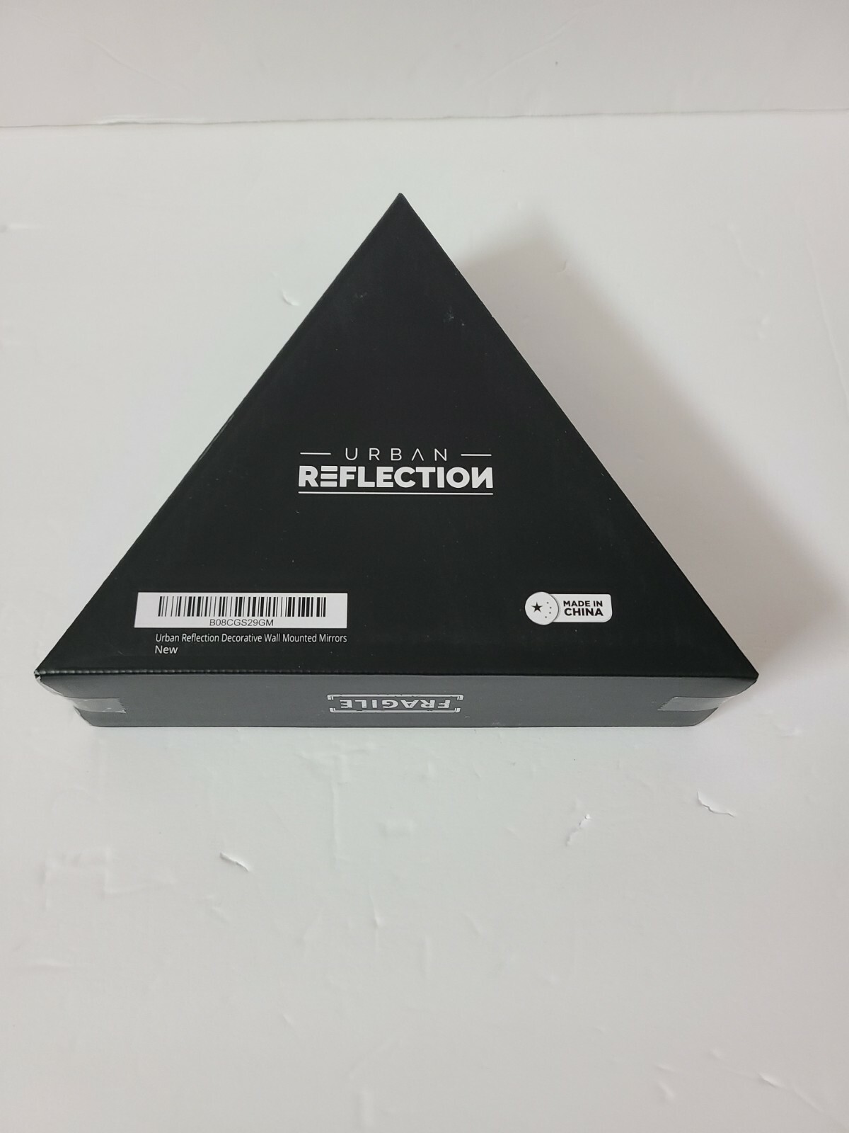 Urban Reflection Decorative Triangle Wall Mounted Mirrors