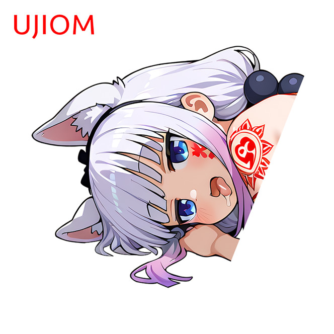 EARLFAMILY 5.1″ Kanna Kamui Car Sticker Car Windows Air Conditioner Hood Decal