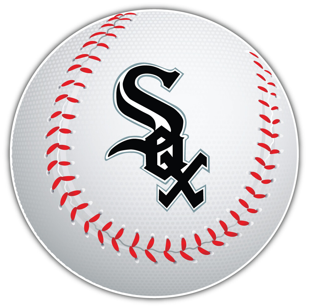 Chicago White Sox MLB Baseball Sport Logo Car Bumper Sticker Decal “SIZES”