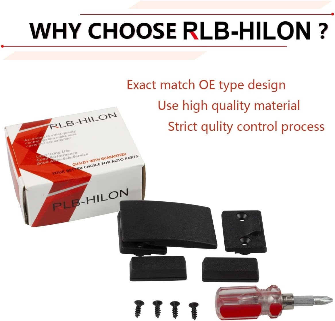 Rear Back Sliding Window Latch Lock and Striker Compatible with Nissan D21 Hardb