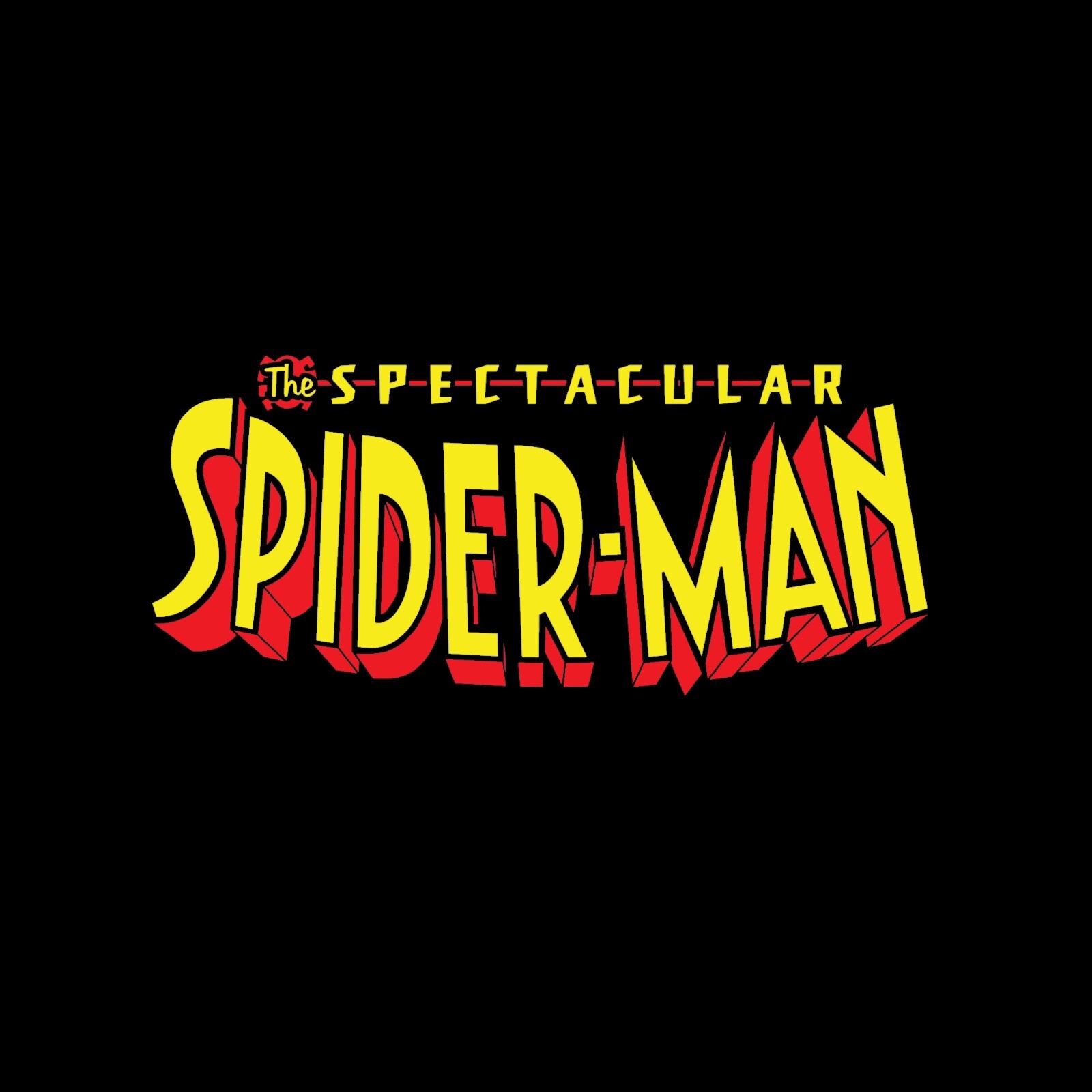 Spectacular Spider-Man The Animated Series Title Sticker Vinyl Decal