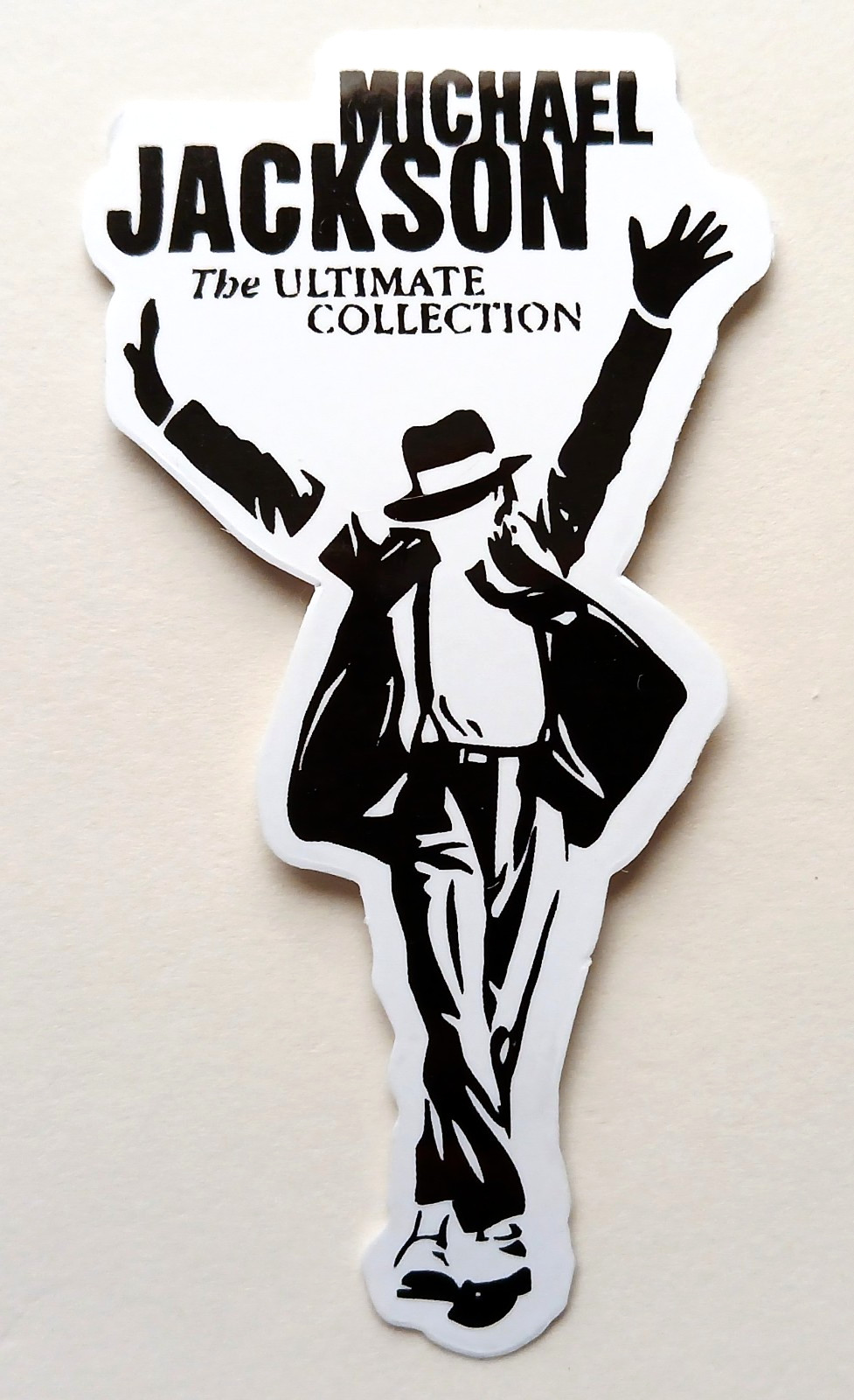 MICHAEL JACKSON – Logo Die Cut Sticker Decal Music Band Michael Jackson