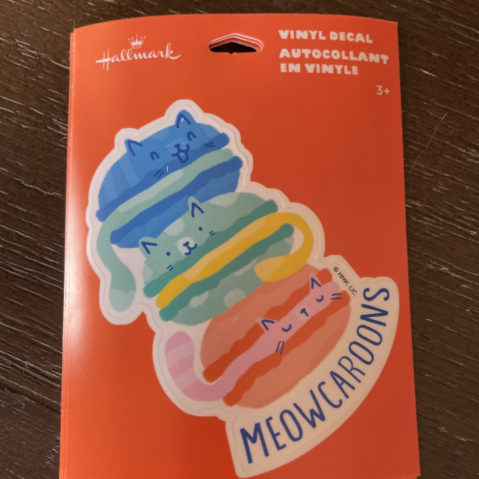 HALLMARK VINYL DECALS MEOWCAROONS