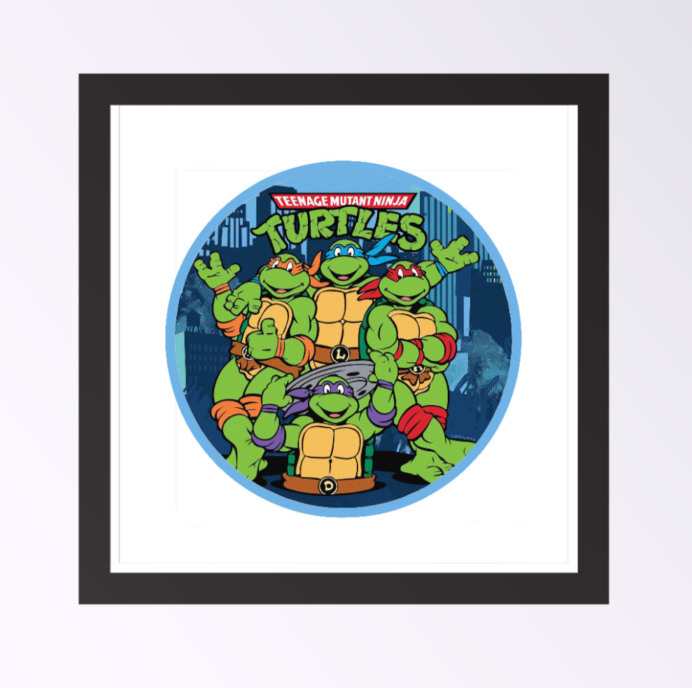 Teenage MN Turtles “Blue” – 4″ Handmade Vinyl Decal Vehicle Decor Cooler Laptop