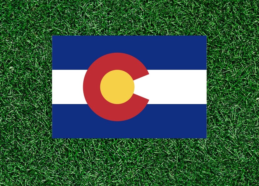 Colorado State Flag 100% waterproof vinyl sticker decal – many sizes available