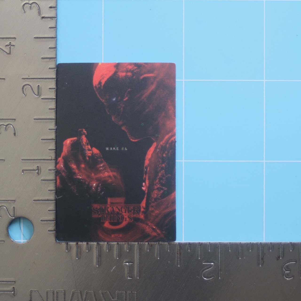 Stranger Things 5 Sticker (WAKE UP PROMO) Netflix Horror Show, Matte PVC Decal