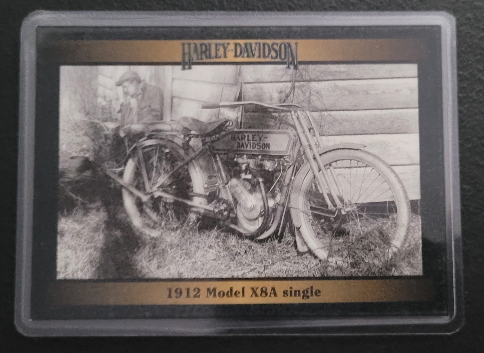Vintage Harley-Davidson Collectible Card Fridge/Locker/Cabinet Laminated Magnets