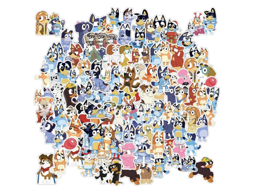 100 Cartoon Stickers Colorful Aesthetic VSCO Vinyl/PVC Waterproof Decals