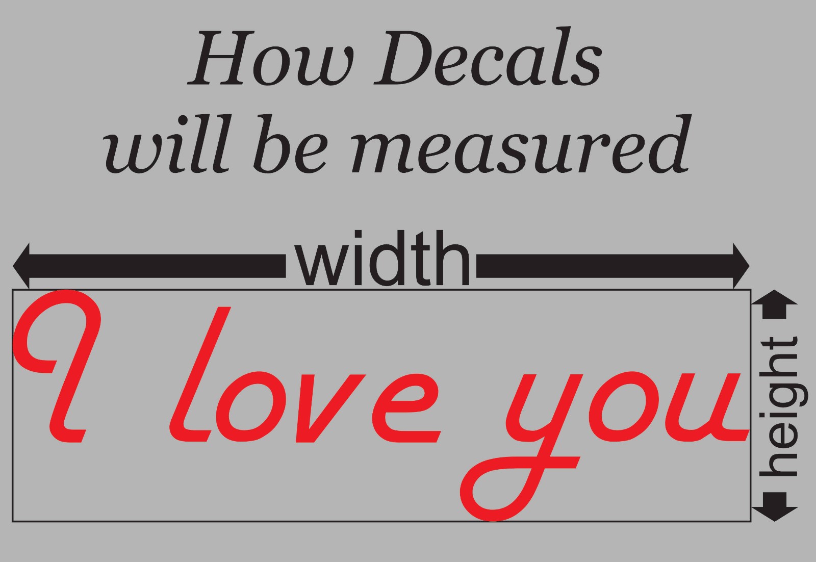 Custom Vinyl Decal Lettering Sticker Indoor Outdoor – Car Windows Boat Sign Wall