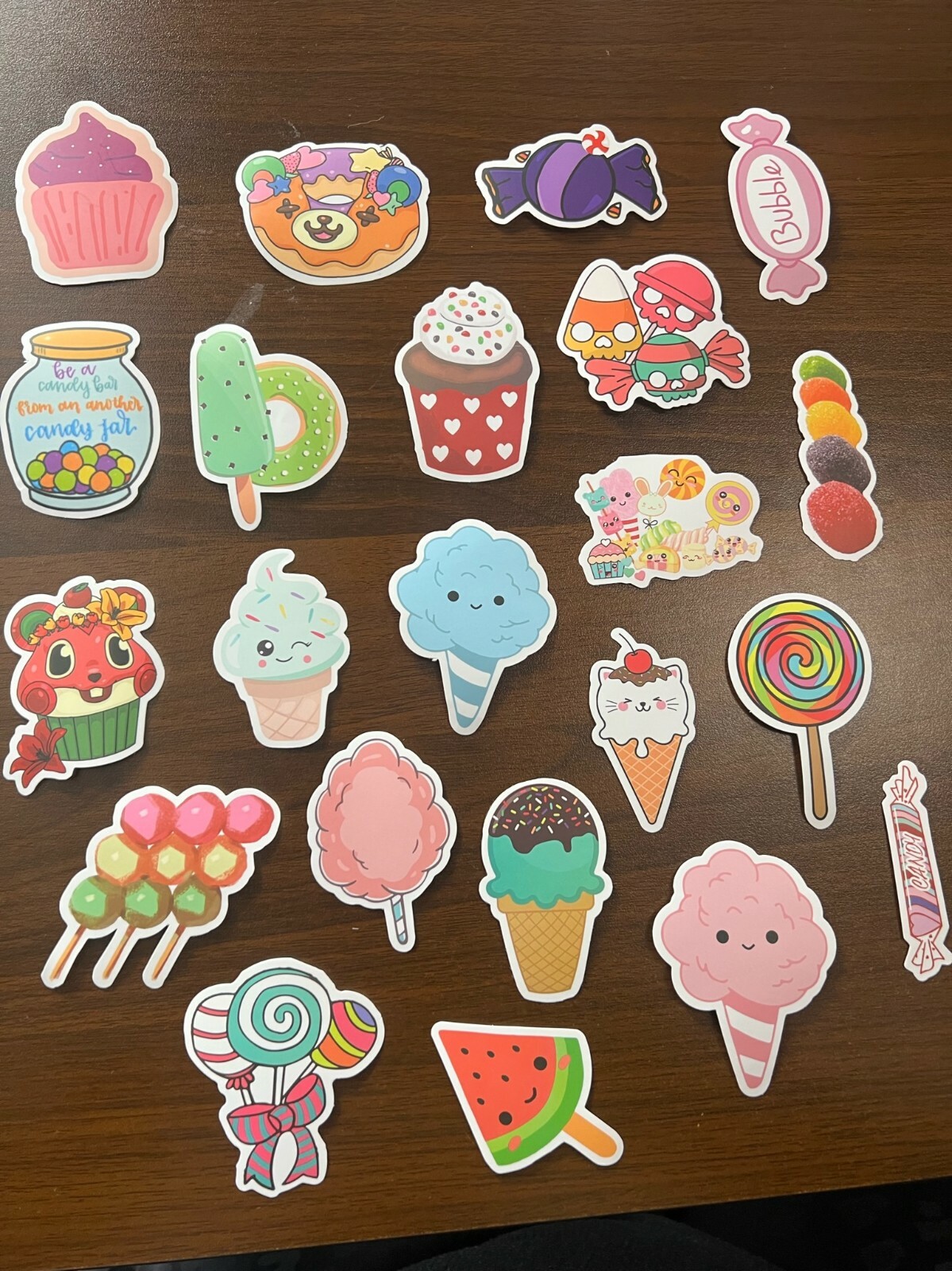 COLORFUL Candies and Treats~ Cartoon~ Stickers Pack~ anime 50 PC