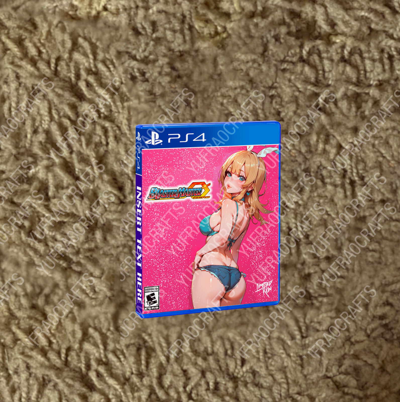 Master Blaster Zero 1 & 2 & 3 PS4 CUSTOM COVER ARTS & CASE NO GAMES