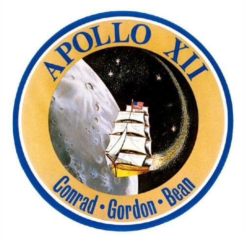 Nasa Apollo 12 Sticker Decal M454