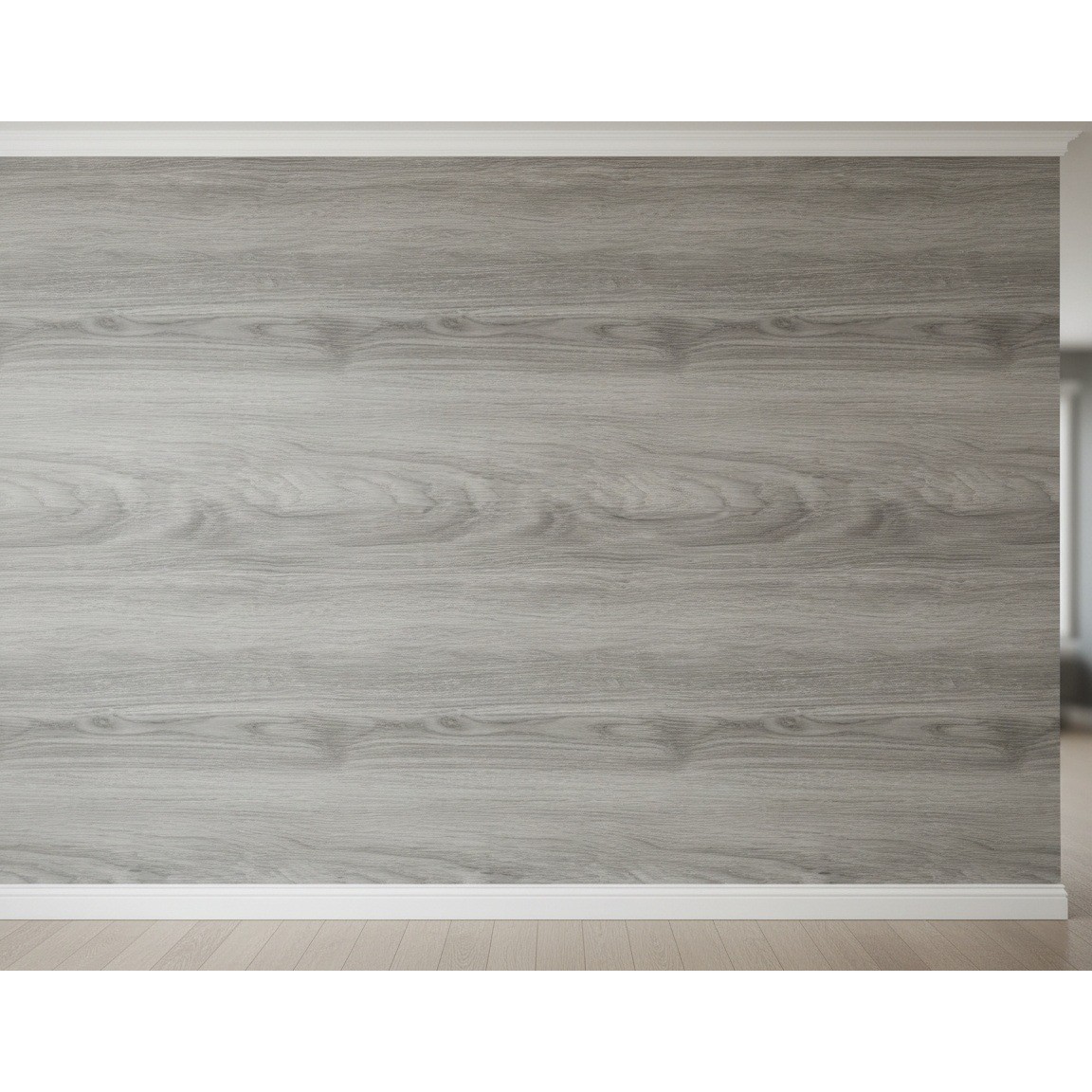 LaCheery Grey Wood Peel and Stick Wallpaper 15.8×80 Self Adhesive Vinyl Film