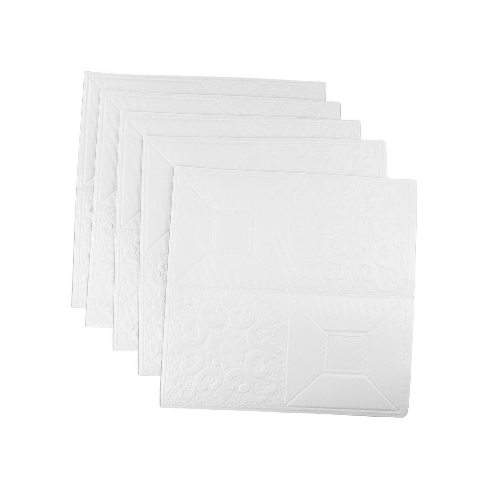 3D Self-Adhesive Tile Stone Brick Wall Sticker Soft Foam Panels Home Decor X10