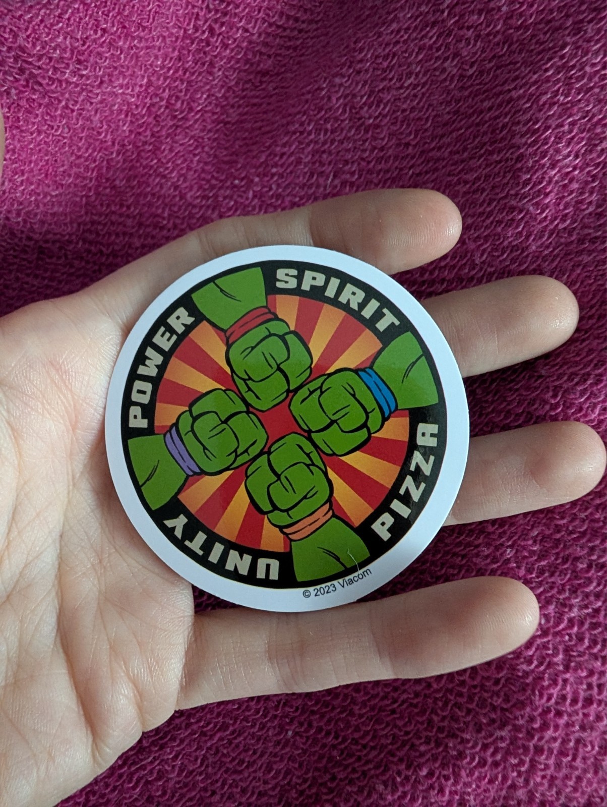 Teenage Mutant Ninja Turtles, TMNT, Vinyl Sticker, Turtle power