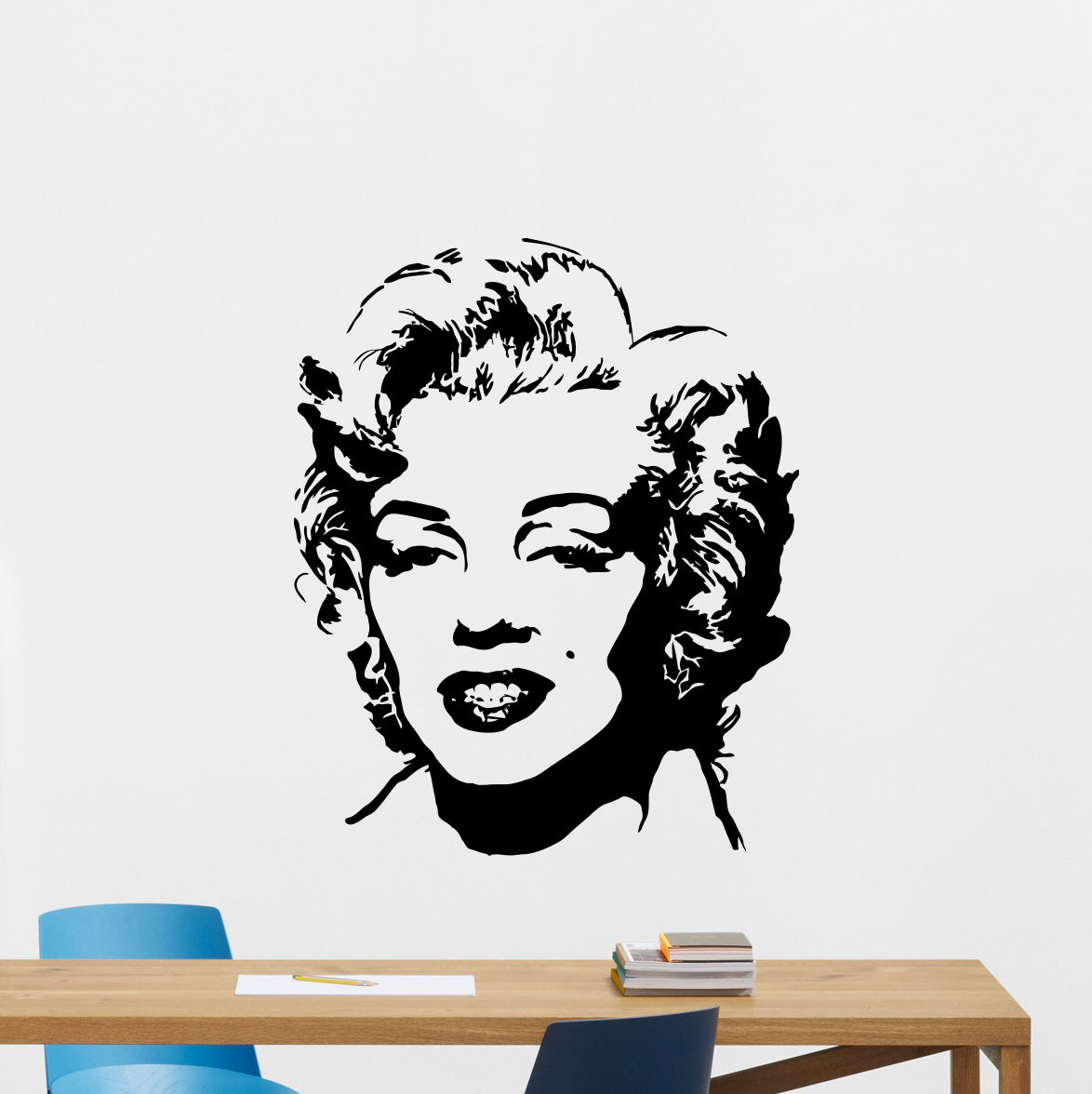 Marilyn Monroe Wall Decal Celebrity Music Vinyl Sticker Art Bedroom Decor 107aaa