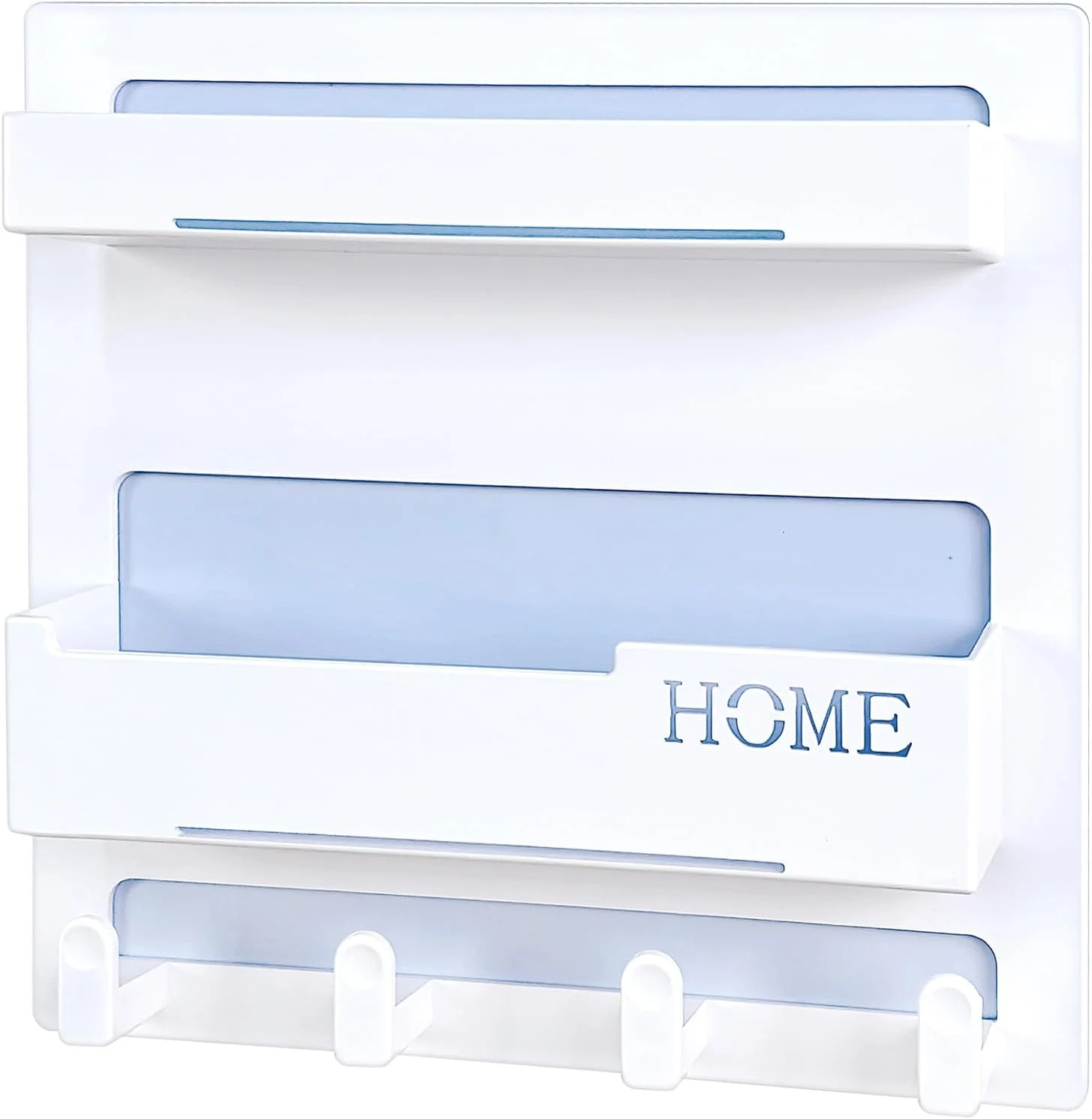 CHENYAOAI Bedside Shelf Accessories Organizer, Wall Mount Self Stick On, Cute Ro