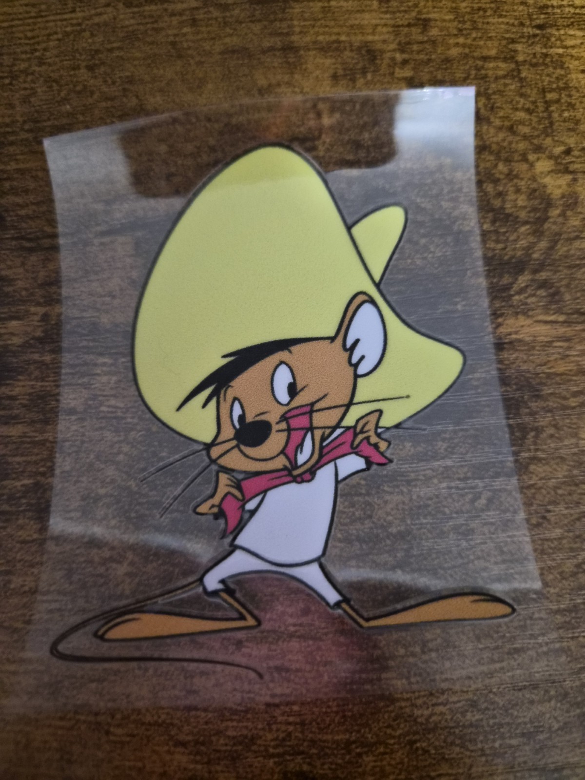 SPEEDY GONZALES High Quality UV DTF Decal Sticker waterproof USA NOT VINYL