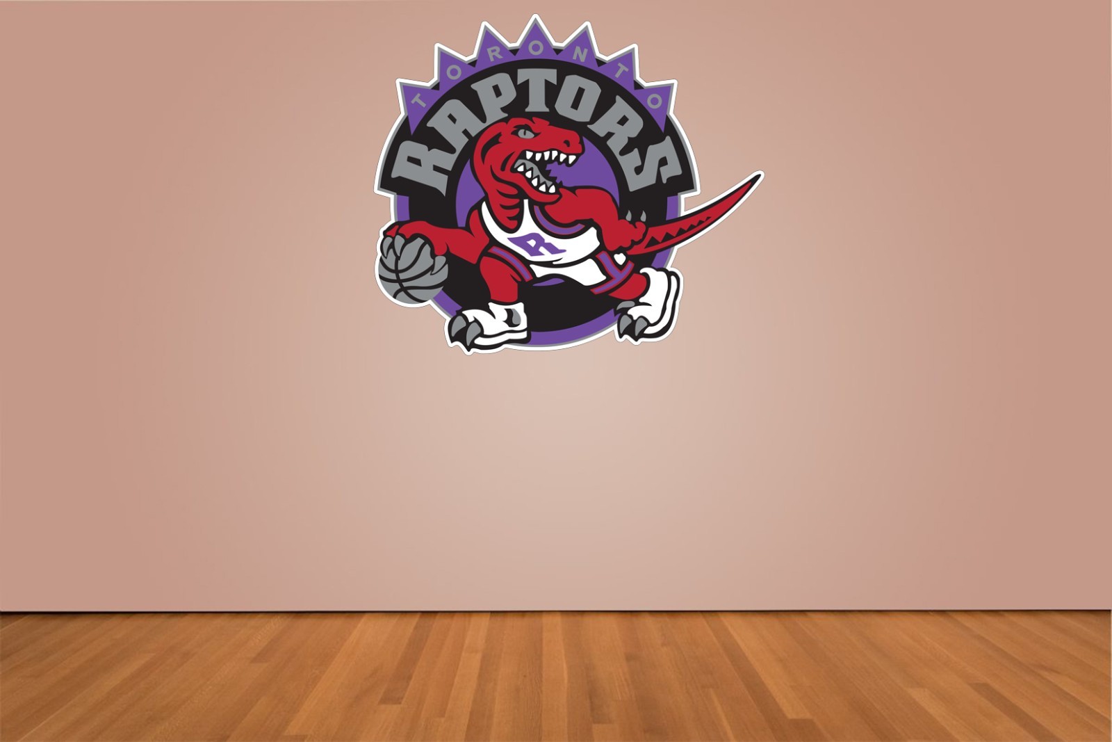 Toronto Raptors Basketball Indoor Wall Vinyl Decal Sticker 5″ – 52″