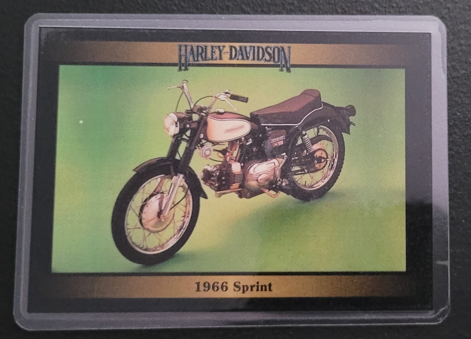 Vintage Harley-Davidson Collectible Card Fridge/Locker/Cabinet Laminated Magnets