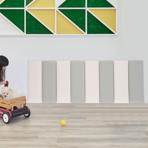 8 Pack Wall Panels, Self-Adhesive Wall Panel, Anti-collision Wall Padding 30mm
