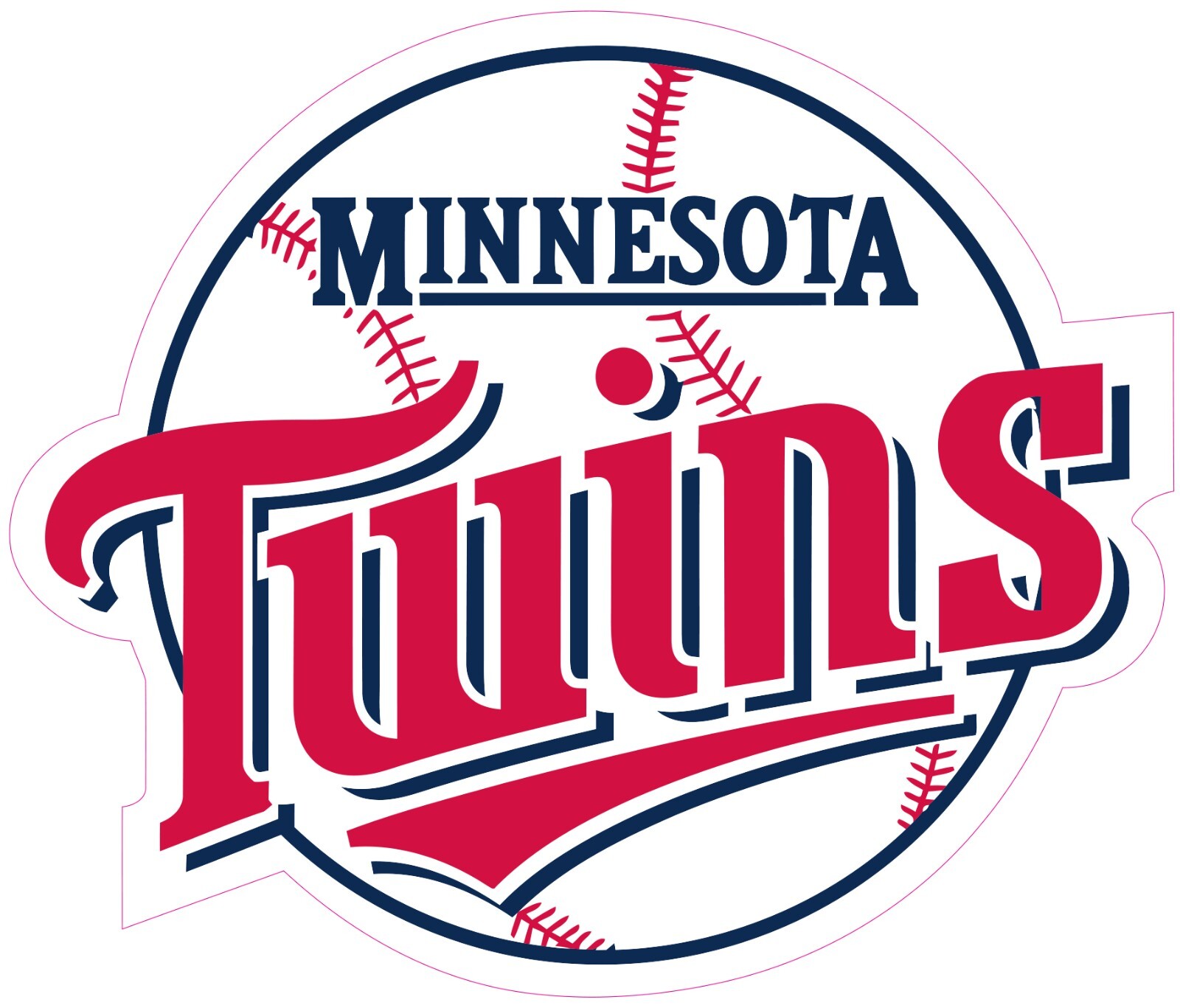 Minnesota Twins Baseball Vinyl Decal Sticker Car Truck Bumper Tumbler Mug