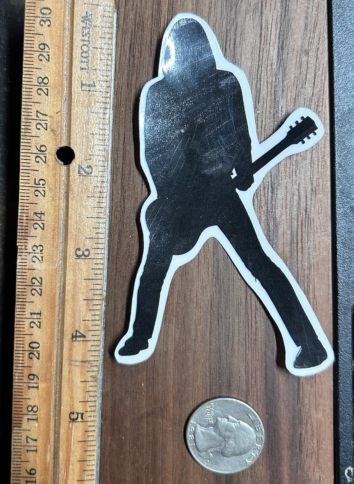 Johnny Ramone – Glossy Vinyl Sticker