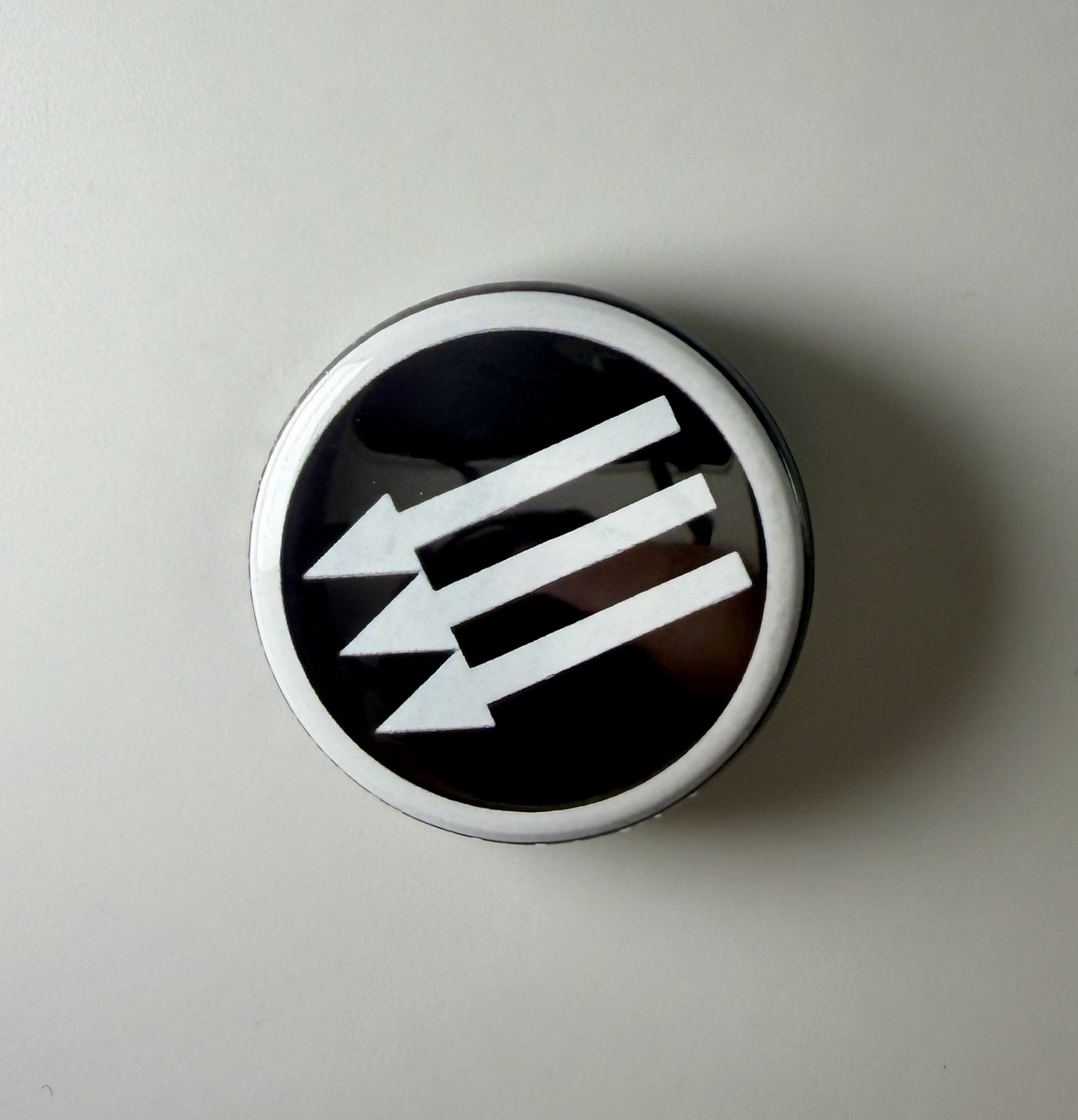 Iron Front Anti-Fascist 1.25″ Button I003B125 Badge Pin
