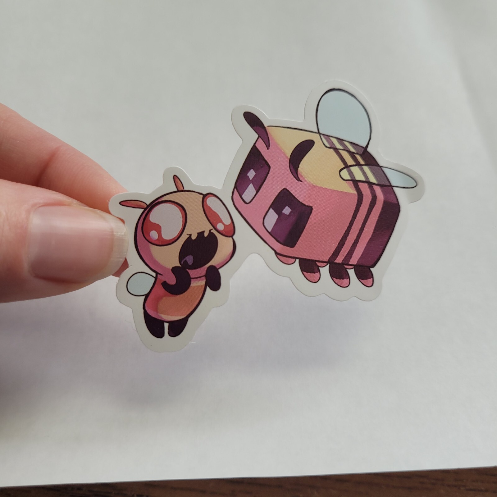 10 stickers! Minecraft Vinyl Stickers – see all pictures!